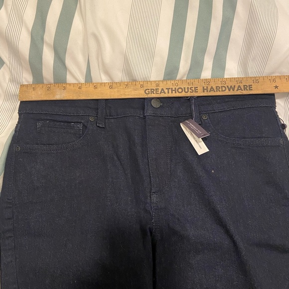 NWT NYDJ AMI premium denim Skinny ankle jeans in color rinse size 12 petite - Picture 5 of 5